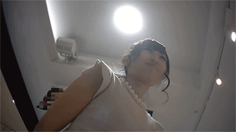 #001 ショップ店員さん チェックスカート白P サンプル画像