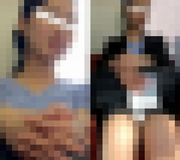 (電車対面）(顔出し)深紅のルージュをまとった口元のほくろがとってもエッチな感じの…秘書系美人OLお姉さんを観察してみました!! サンプル画像