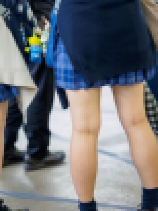 制服女子ひざ裏写真集その6 サンプル画像