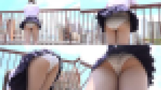 最強むっちりボディ！制服JKの神パンチラ（1） ミニスカ制服で風パンチラ編 サンプル画像