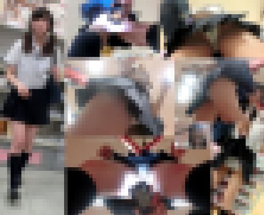 【逆さ撮り】逆さの瞬間part52（顔有,めくり,ブラ,水平・前方視点F撮り,生P28発) サンプル画像