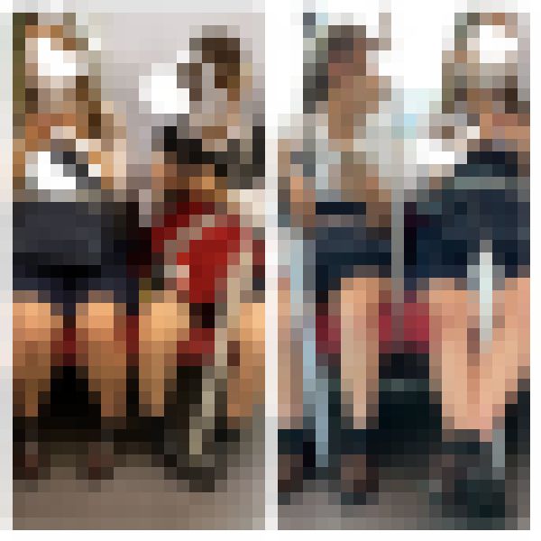 仲良し2人組のJK風制服ギャル美女の対面エロ過ぎるミニスカ生脚423 サンプル画像