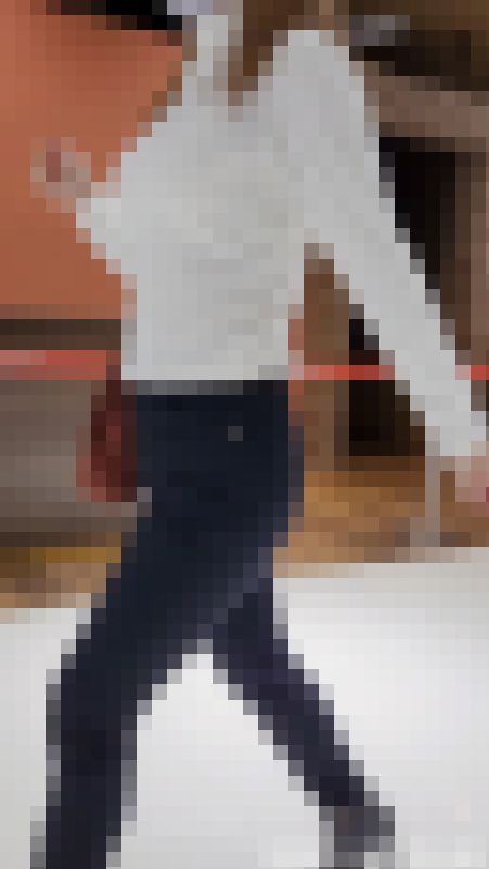 【黒スキニーデニム】デカ尻お姉さんの着衣乳 サンプル画像