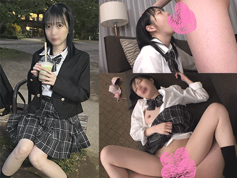 (再販)【個撮・中出し】148㎝ ちびっこちっぱい美少女 りな18歳 ビンビンに乳首尖らせてガチイキ パイパンマンコに種付け サンプル画像