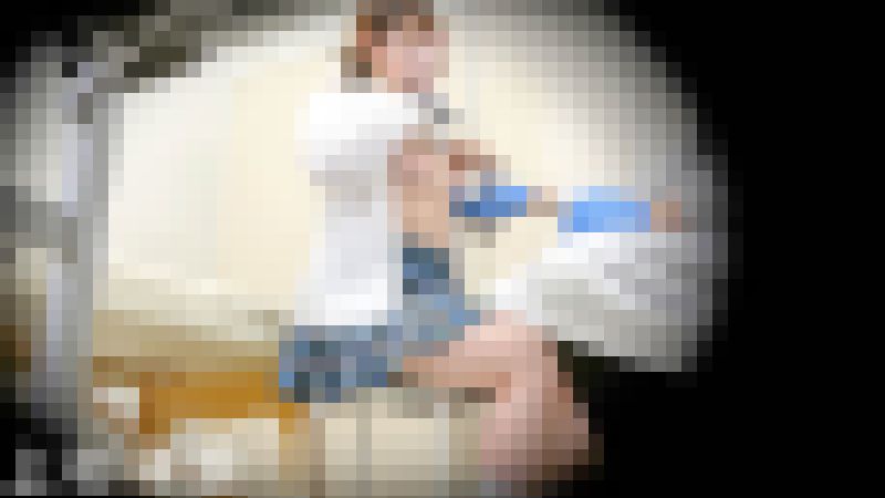 推定処女の芋系女子へセクハラ美乳揉み検診/純白食い込み青チェ⑬※主観映像あり サンプル画像2