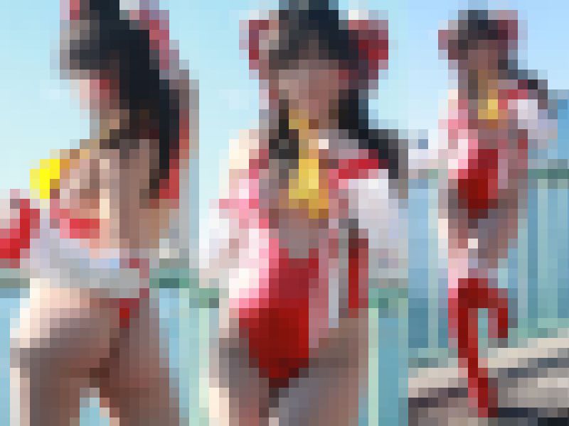 【写真】甘えん坊ルックスのお姉さんがお尻丸出しのTバックでムチムチハイレグレオタード　高画質166枚！ サンプル画像