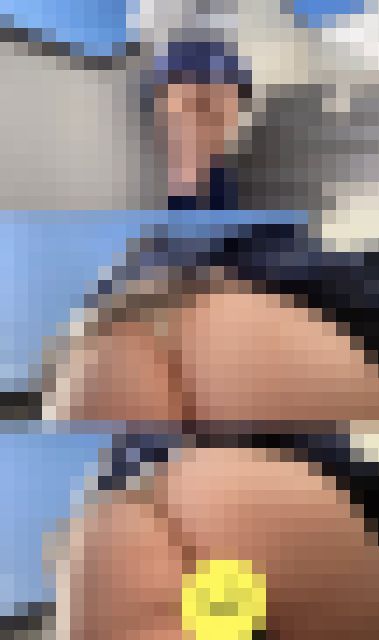 【高画質】都内のJK盗撮?どぎつい尻と具が神風でハミ出しモロ見え?大迫力の接近撮影！　サンプル画像3