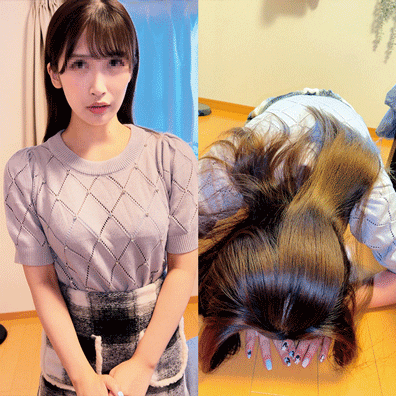 〔非コンプラ動画?〕土下座中出しされた女子大生 サンプル画像