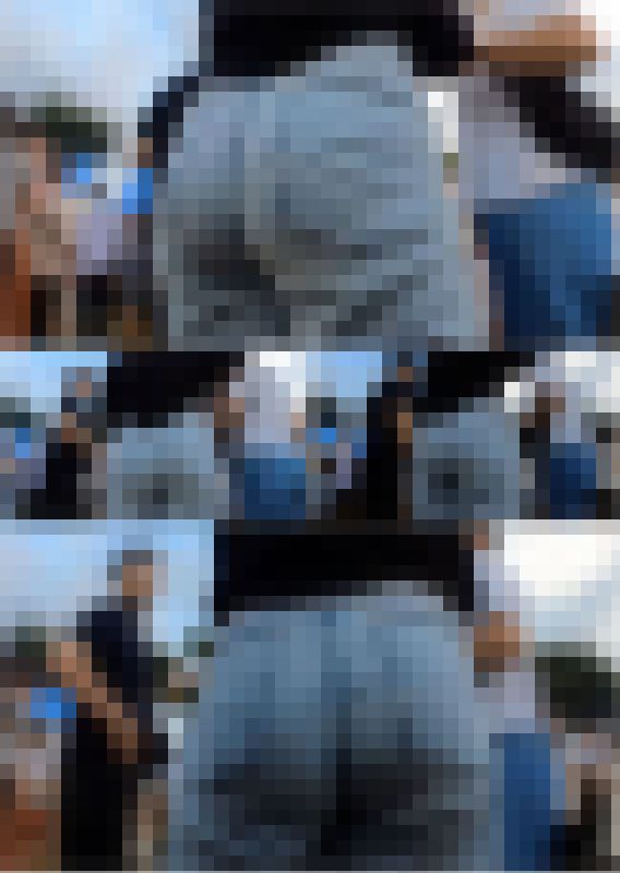 【ジーンズ3名3シーン収録】デカ尻巨尻お姉さんたちのジーンズ着衣尻を粘着撮影。　サンプル画像1