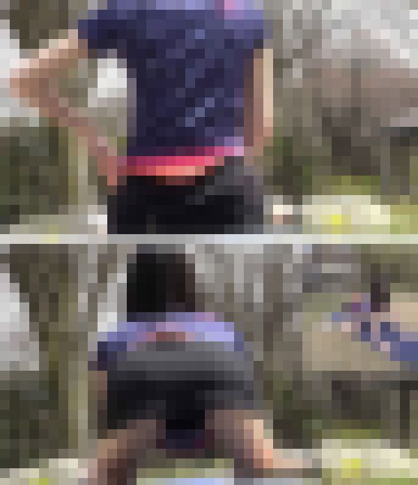 【テニス】白&黒スコストレッチを真後ろからこっそり… サンプル画像3
