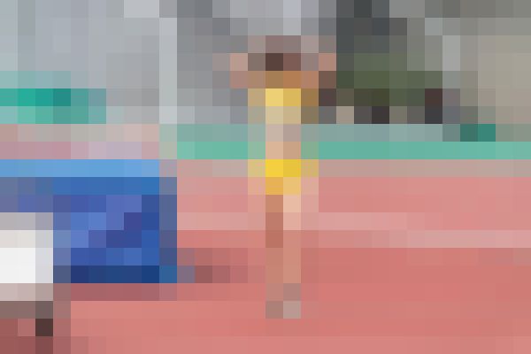 陸上競技　high jump と黄色セパのあの娘　サンプル画像5