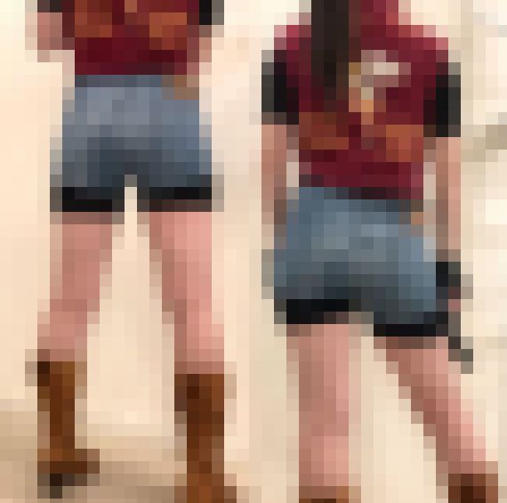 最高のピチピチコスチュームをじっくり撮影 お尻を左右に何度もフリフリ 姉の友達はコスプレイヤー14　サンプル画像1