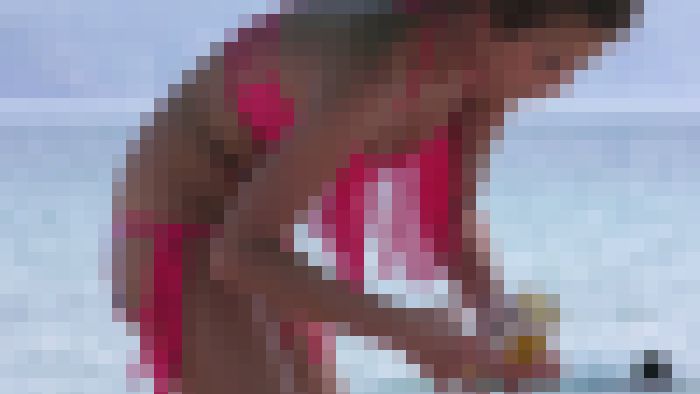 水着百選Vol.4 （地域の夏休みイベントでド派手な水着姿を披露してくれたギャルママ） サンプル画像