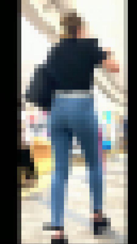 14ピタっとしたデニムを履きこなす美尻お姉さん　サンプル画像5