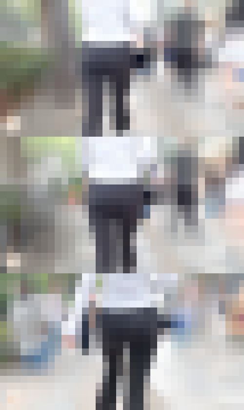 【4K高画質】買い物途中のムッチリ黒ヨガパンJD　サンプル画像1