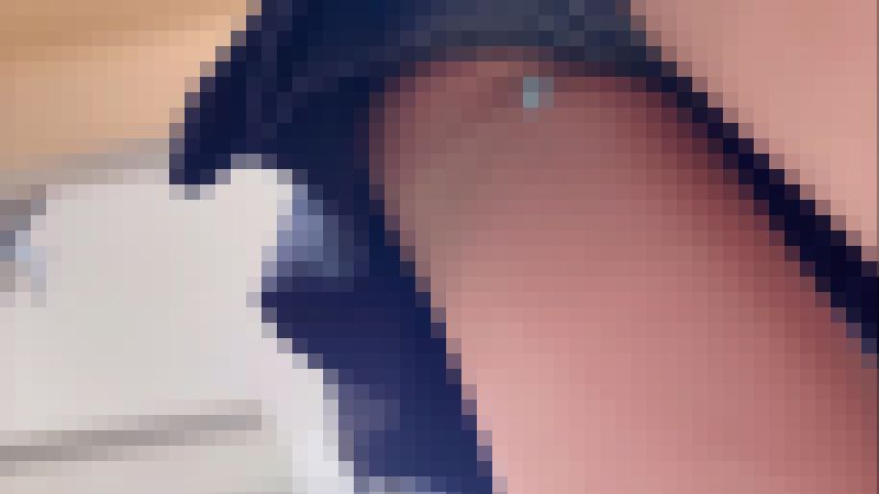 ベビーフェイス的な可愛さのお嬢様が魅せる黒白ストライプ柄の生P! JK47SP-4K サンプル画像4