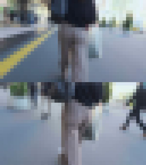 歩行記録0262「どっしりデカ尻女性のうっすらPラインを密着観察」(2名)　サンプル画像5