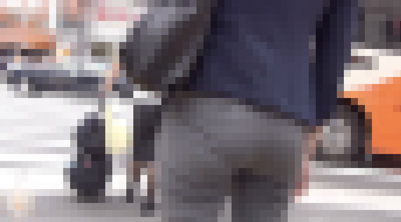 【FHD高画質】柔らかヒップのグレーパンツOL サンプル画像