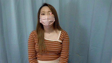 妊婦ママさん患者の無防備接種！ノーブラ美乳を揉みしだき、白パンツを真下から撮影！ サンプル画像