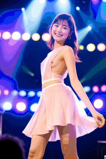 【動画】シースルー衣装アイドル サンプル画像