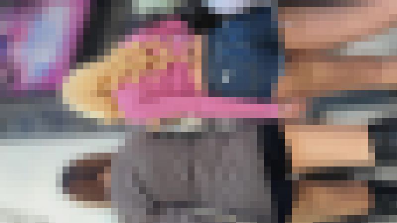 【再販】茶髪ギャルと金髪ギャルの後ろ姿見を追跡！ サンプル画像