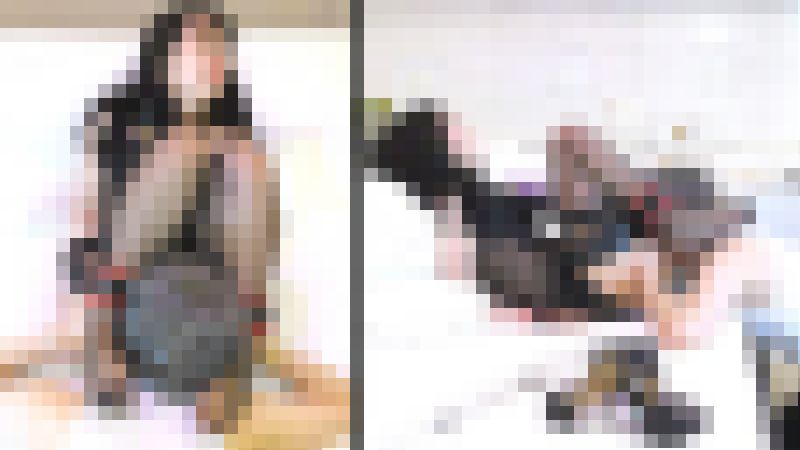 【再販】【スキニー美脚★薄め黒スト】【口内射精】【感度◎】【下着SM】【足コキ】【②射】パンスト美女の足指を舐めつくす！かなこ25才　サンプル画像6