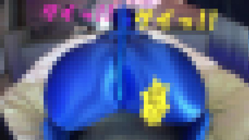 ?うほぉぉ〜お”ぉ”っ?オホ声全開?固定電マ?ゼンタイブルー? サンプル画像5