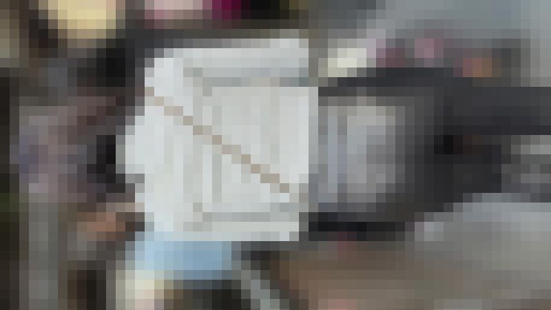 【再販】パツパツのレザーパンツからTバックのPライン(/ω\) サンプル画像6