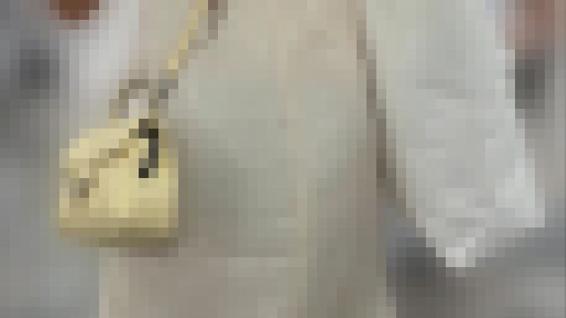 【再販】白いシフォン生地のワンピースからパンティー透け透け (/ω\) サンプル画像6