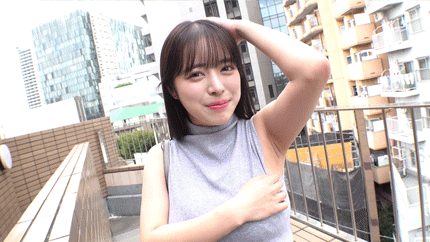【再販】【ワキフェチ】素人美女のワキ見せインタビュー 巨乳厳選４名 サンプル画像