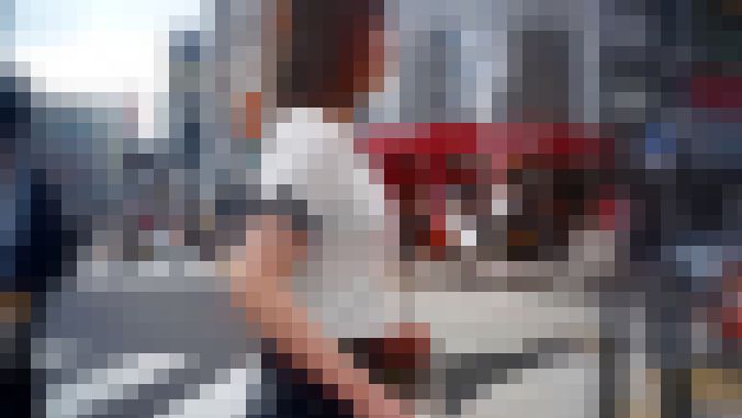 清楚系ボブヘア美女のタイトトップス 美巨乳モッコリ歩行など サンプル画像
