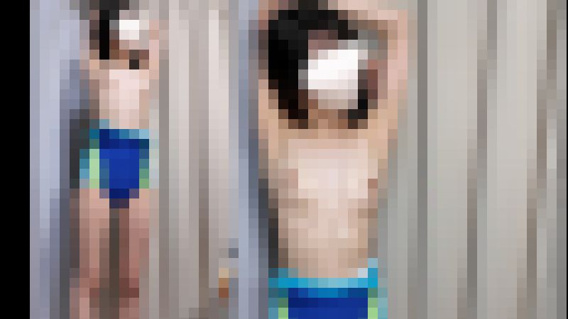 超美人スレンダー美乳ピンク乳首学生の水着着替え　サンプル画像1