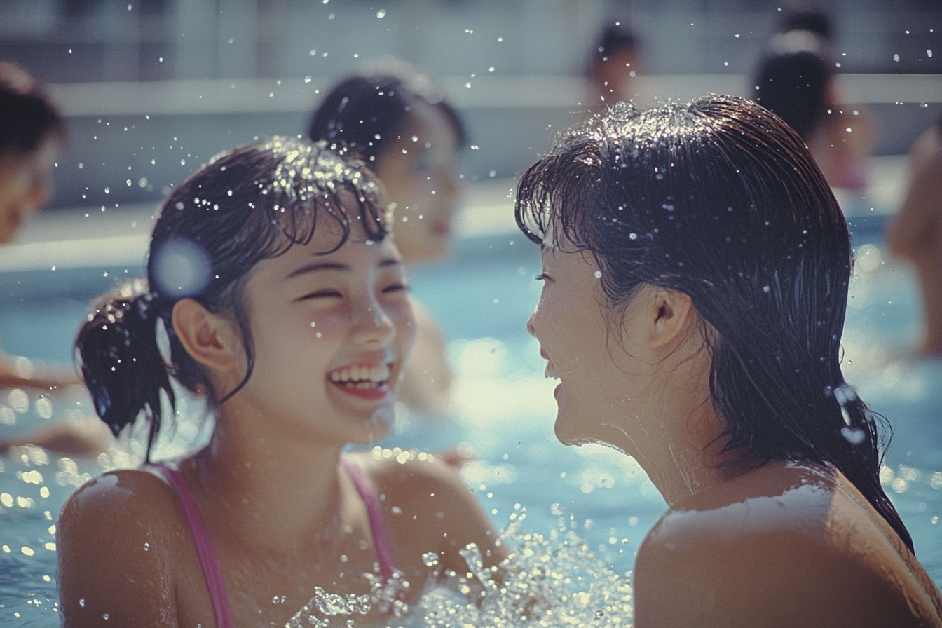 公営プール画像　長崎県　諫早市　2025年07月17日　県営プール　画像