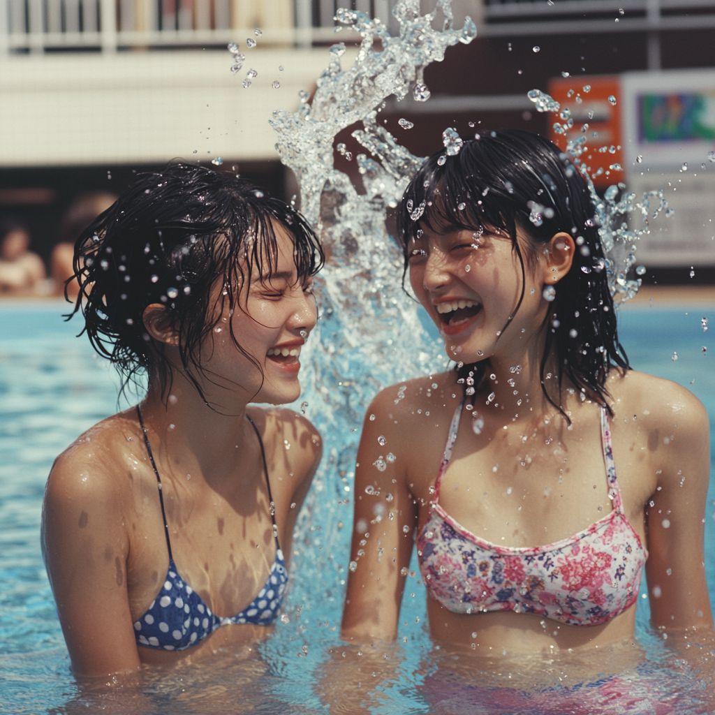 県営プール画像　愛知県　豊川市　2025年07月19日　市営プール　画像
