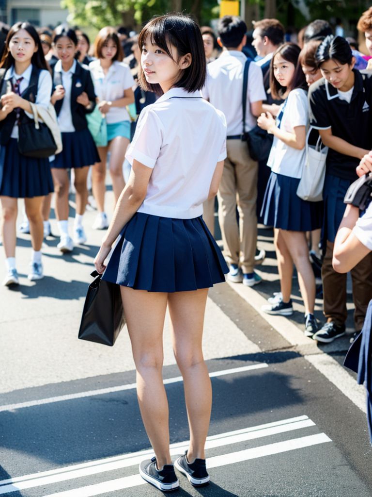 今日のパンチラ画像　千葉県　市川市　2024年09月13日　逆さ撮り　画像