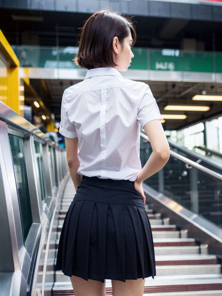 今日のパンチラ画像　京都府　木津川市　2024年10月30日　パンチラ盗撮　画像