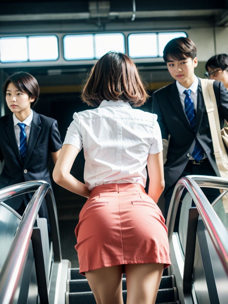 今日のパンチラ画像　大阪府　交野市　2024年12月23日　パンチラ盗撮　画像