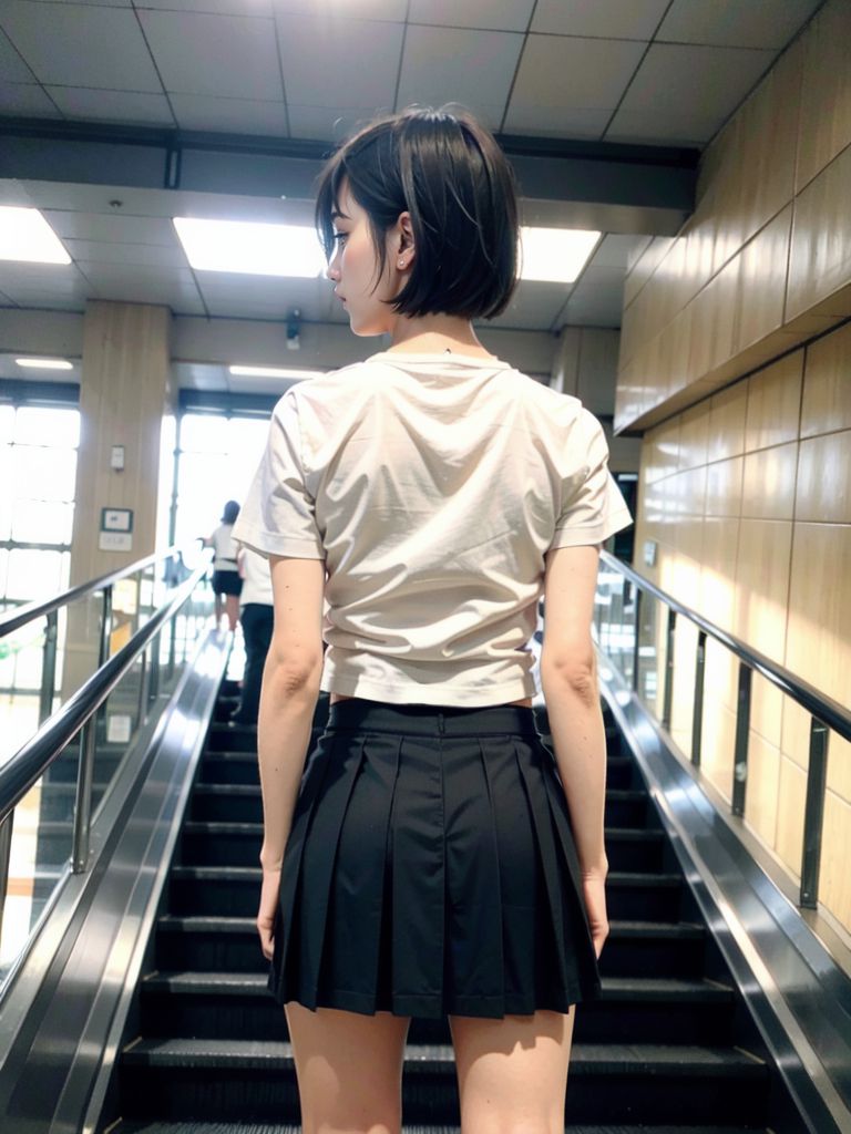 今日のパンチラ画像　千葉県　白井市　2025年06月03日　逆さ撮り　画像