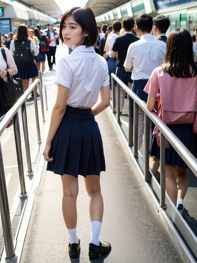 今日のパンチラ画像　宮城県　石巻市　2025年07月21日　逆さ撮り　画像