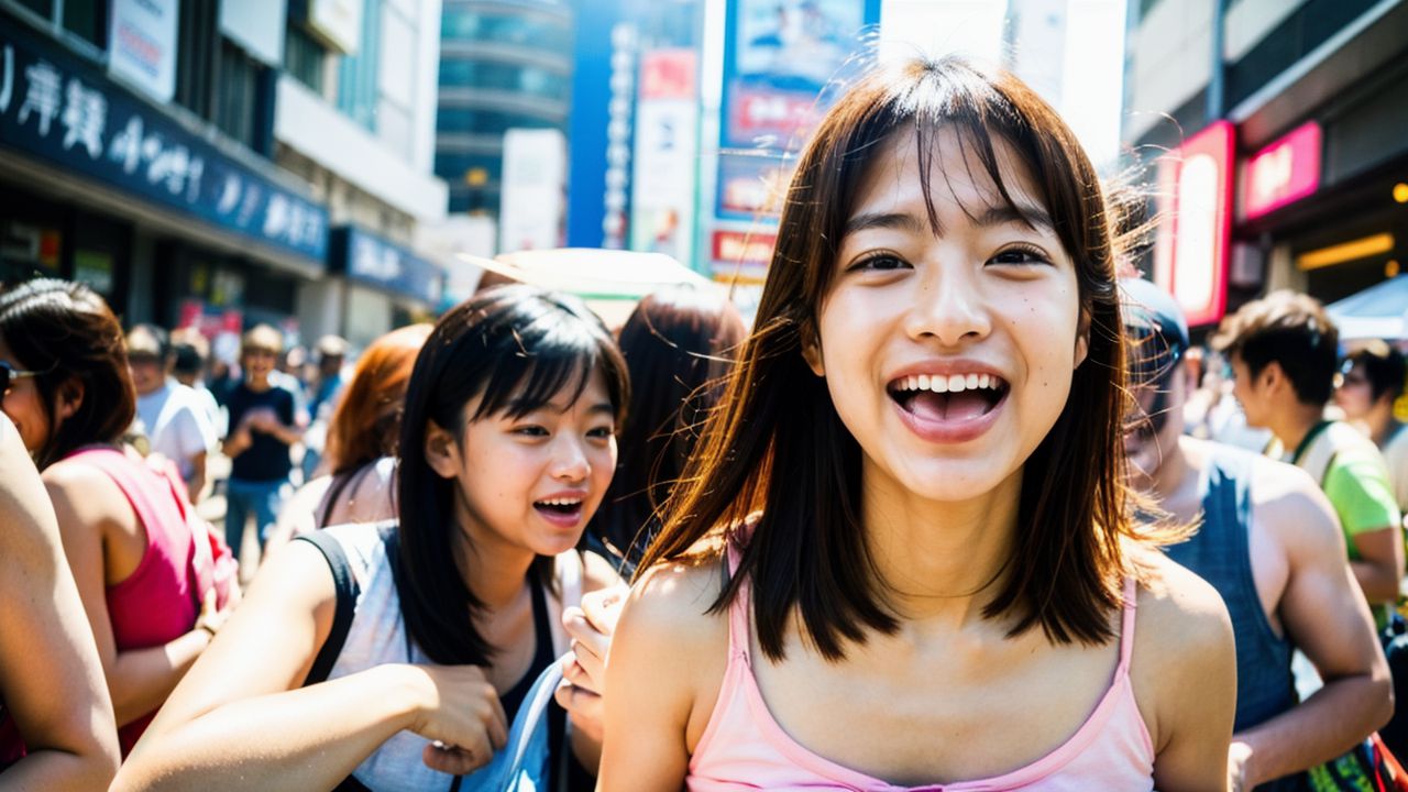 オリジナル素人　江別市　過激フラッシュモブ　画像3