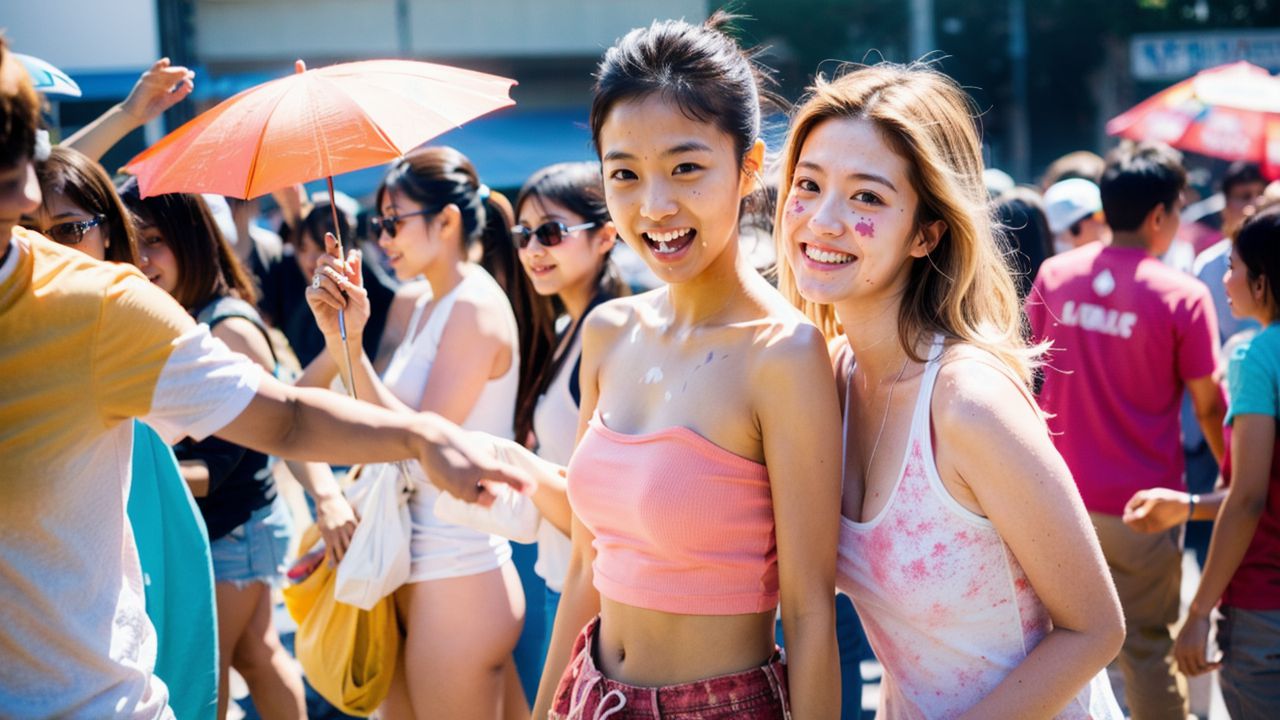 オリジナル素人　南魚沼市　過激フラッシュモブ　画像3