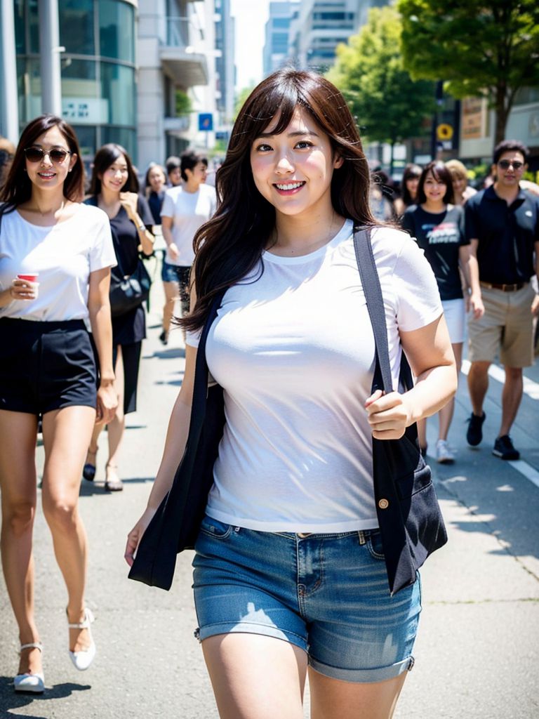 ぽっちゃり女子画像　北海道　北広島市　2024年09月20日　ぽっちゃり女子　ふっくら　画像