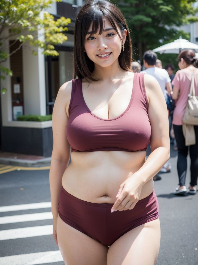 ぽっちゃり女子画像　福岡県　行橋市　2025年08月24日　ぽっちゃり女子　ふっくら　画像