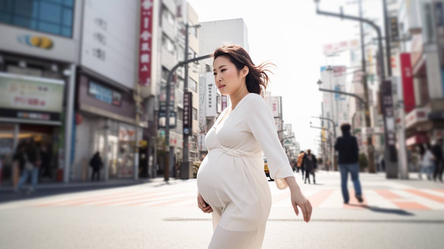 妊婦　宮城県　登米市　2023年07月26日　妊婦画像