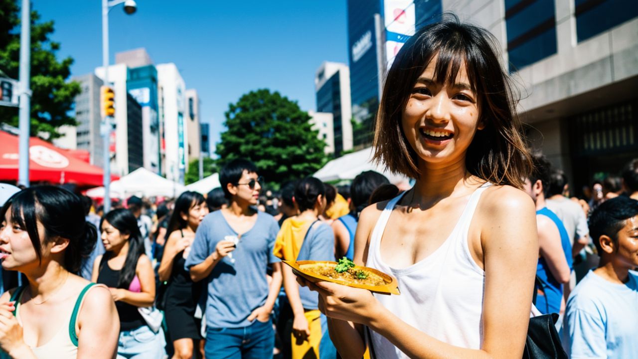 オリジナル素人　姫路市　カレーライス露出　画像1