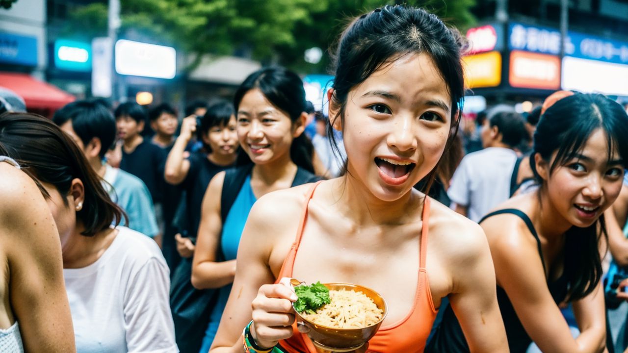 オリジナル素人　姫路市　カレーライス露出　画像2