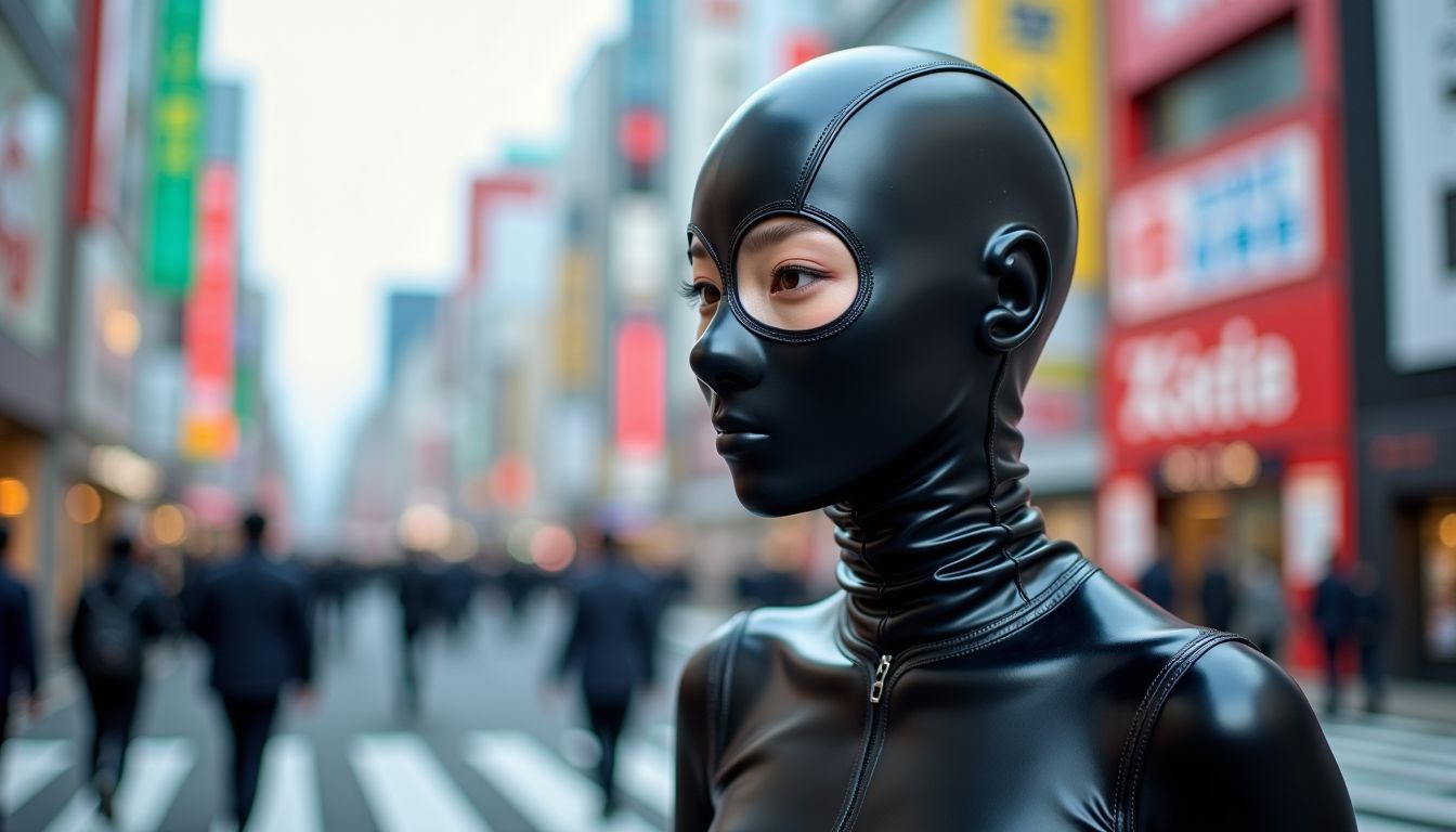 全身ラバー画像 埼玉県 新座市 2025年08月12日 キャットスーツ 画像