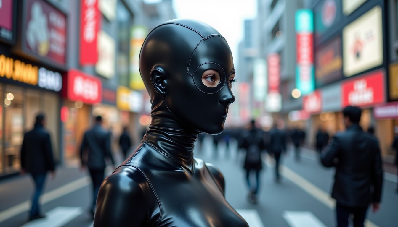 ラバーフェチ画像 北海道 千歳市 2025年08月13日 キャットスーツ 画像