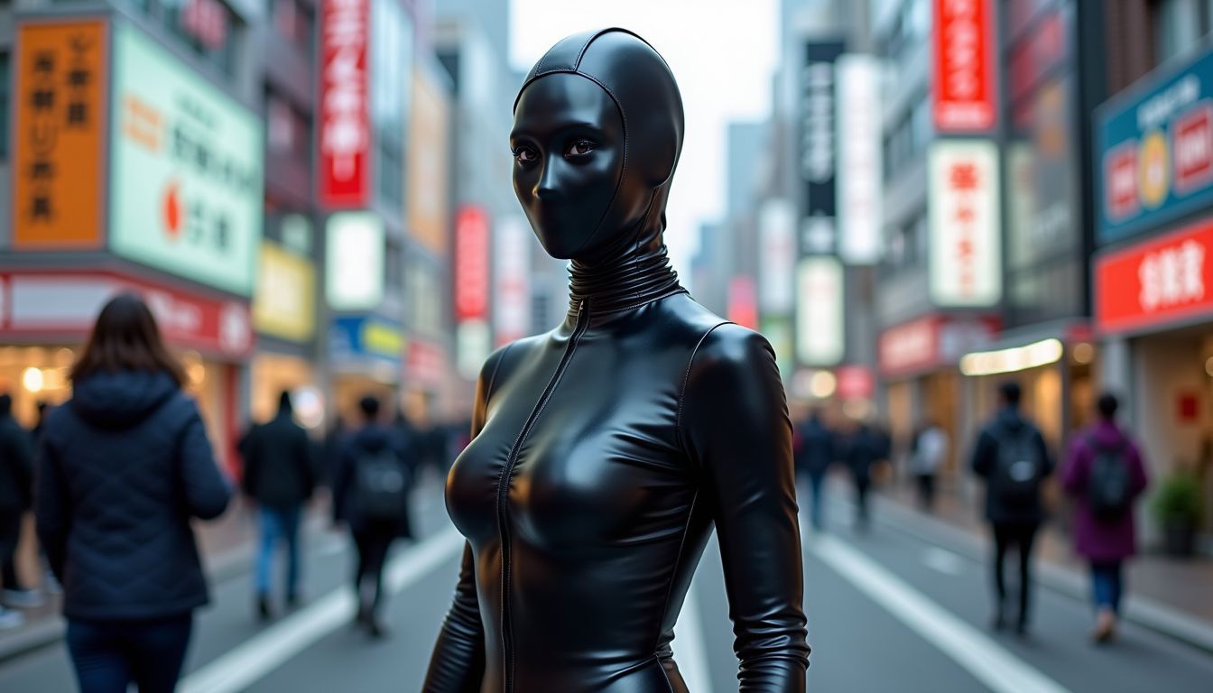 全身ラバー画像　東京都　立川市　2025年11月20日　ラバーフェチ　画像