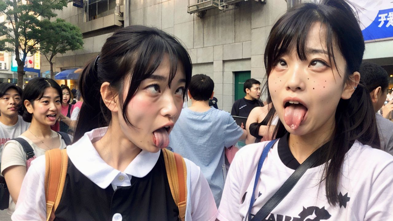 催眠術画像　愛媛県　西条市　2024年05月04日　素人催眠術　露出パフォーマンス　画像